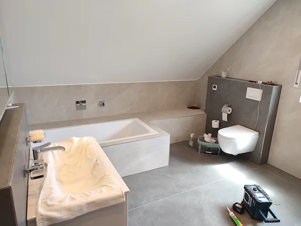 neues Badezimmer Ollenhauer Bausanierung